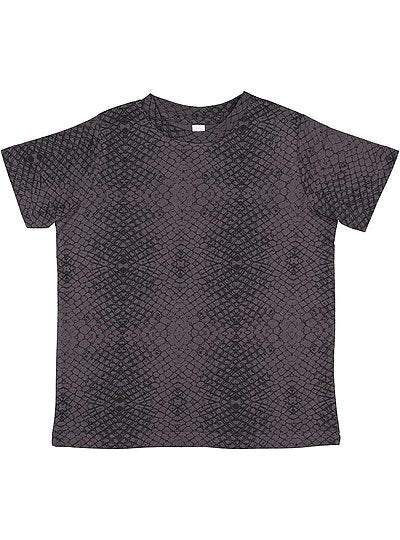 Youth Fine Jersey Tee  LAT  6101  APPLE TO CARDINAL BLACKOUT