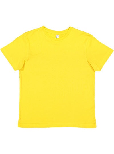Youth Fine Jersey Tee  LAT  6101  (CONT'D)  VINTAGE DENIM TO YELLOW