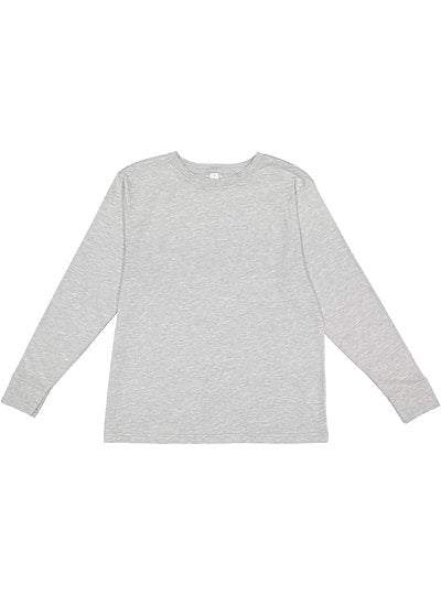 Youth Long Sleeve Fine Jersey Tee  LAT  6201  YOUTH X-SMALL, SMALL, MEDIUM, & LARGE