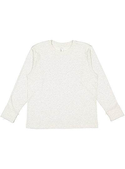 Youth Long Sleeve Fine Jersey Tee  LAT  6201  YOUTH X-SMALL, SMALL, MEDIUM, & LARGE