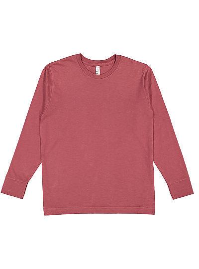 Youth Long Sleeve Fine Jersey Tee  LAT  6201  YOUTH X-SMALL, SMALL, MEDIUM, & LARGE