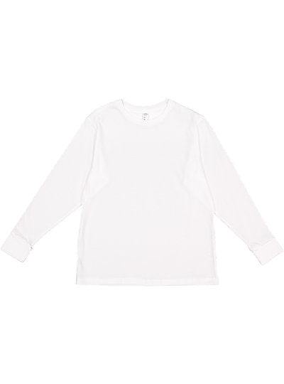 Youth Long Sleeve Fine Jersey Tee  LAT  6201  YOUTH X-SMALL, SMALL, MEDIUM, & LARGE