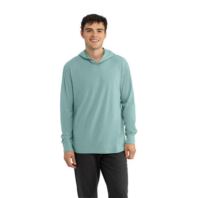 6221 CVC Long Sleeve Hoodie Next Level