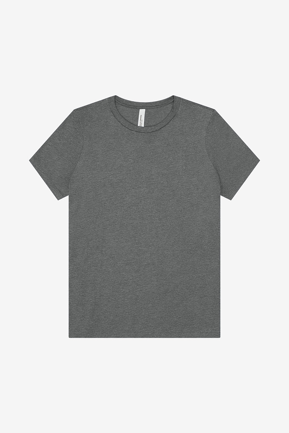 Women's Relaxed Heather CVC Short Sleeve Tee 6400 CVC  S & M