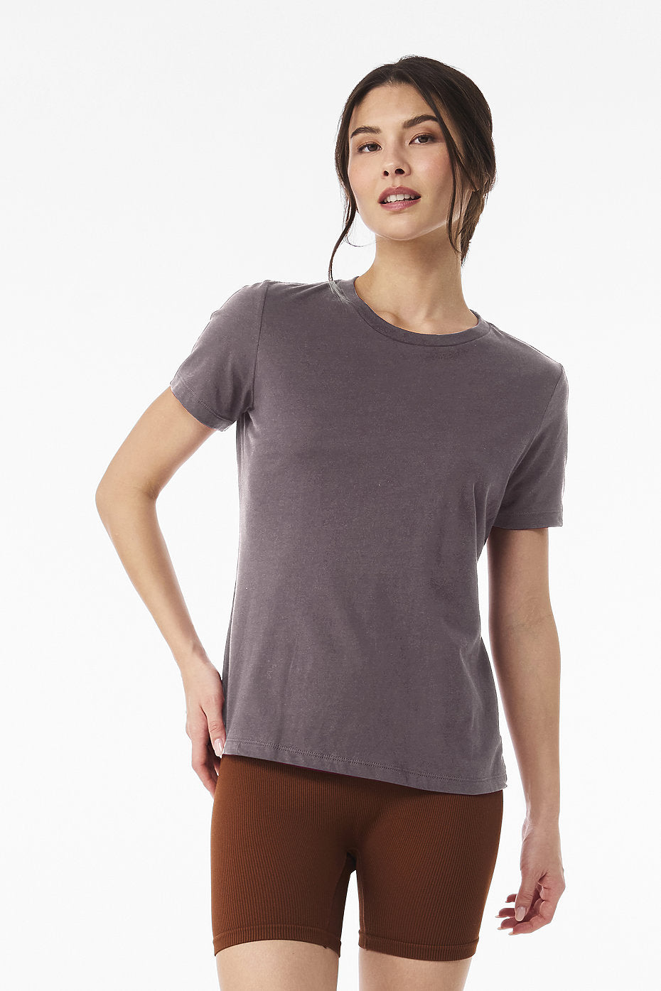 Women's Relaxed Jersey Short Sleeve Tee Bella+Canvas 6400 Large & X-Large