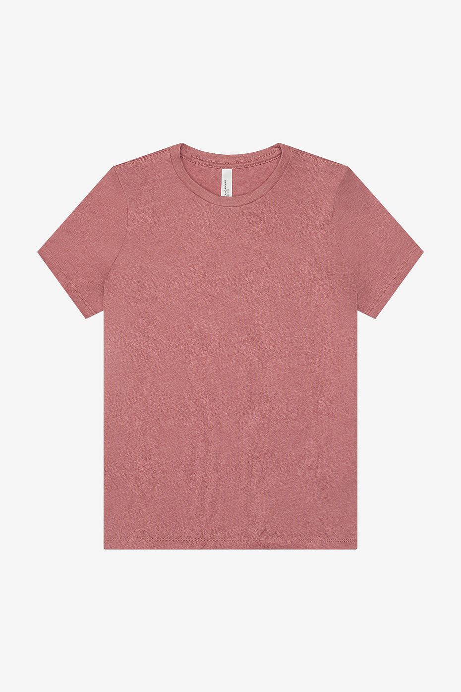 Women's Relaxed Heather CVC Short Sleeve Tee Bella+Canvas  6400 CVC 2XL & 3XL