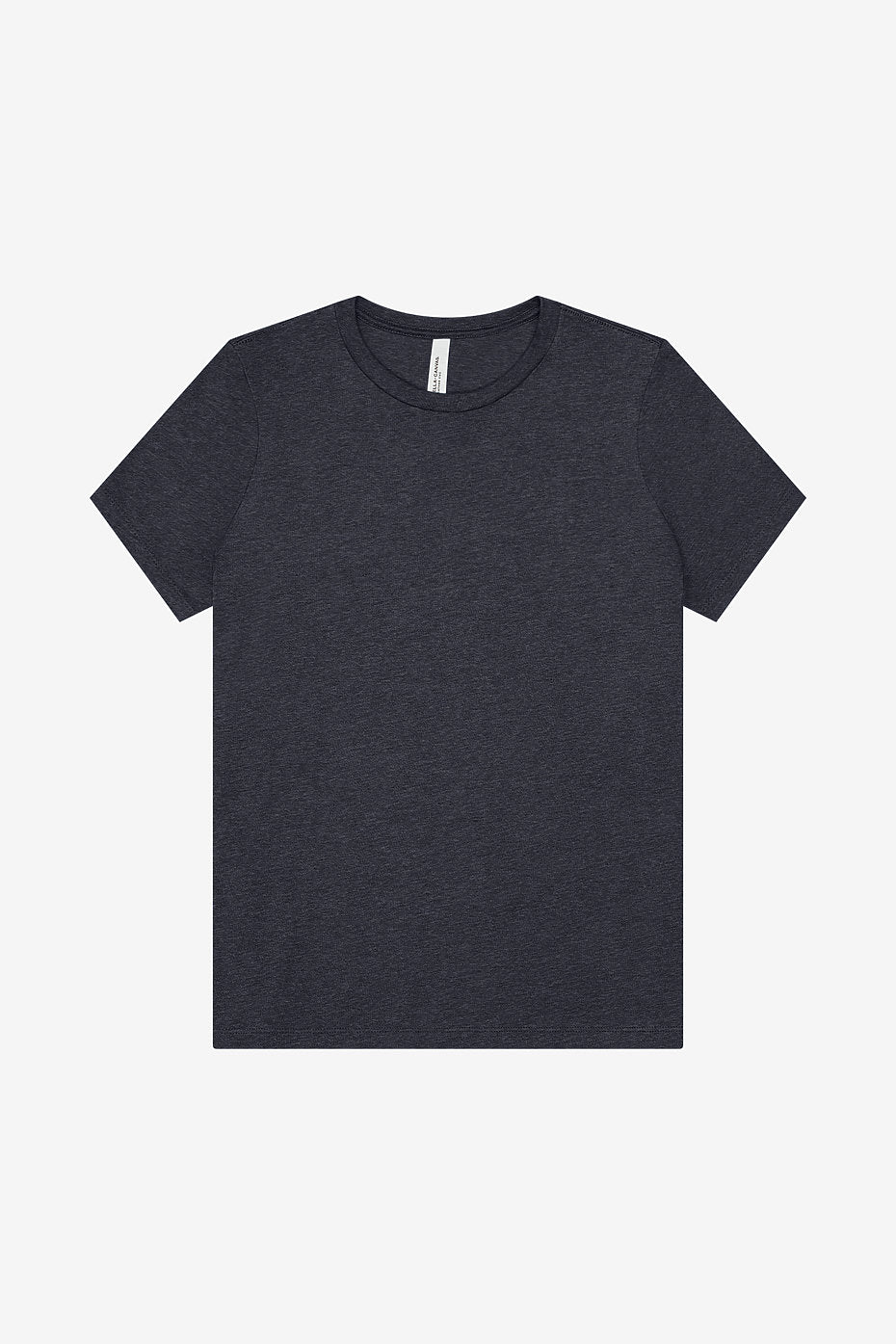 Women's Relaxed Heather CVC Short Sleeve Tee 6400 CVC  S & M