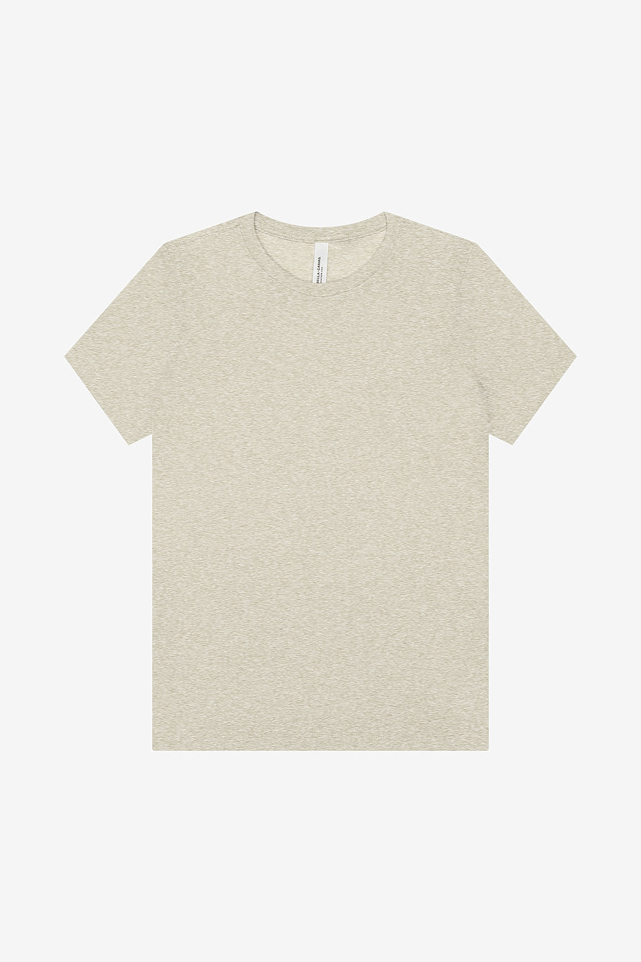 Women's Relaxed Heather CVC Short Sleeve Tee 6400 CVC  S & M