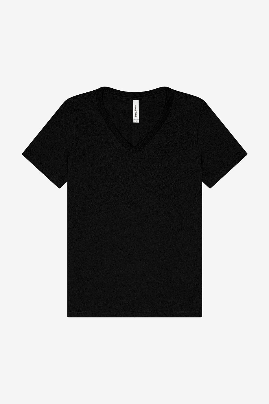 Unisex Relaxed Heather CVC Short Sleeve V-Neck Tee Bella+Canvas 6405 CVC