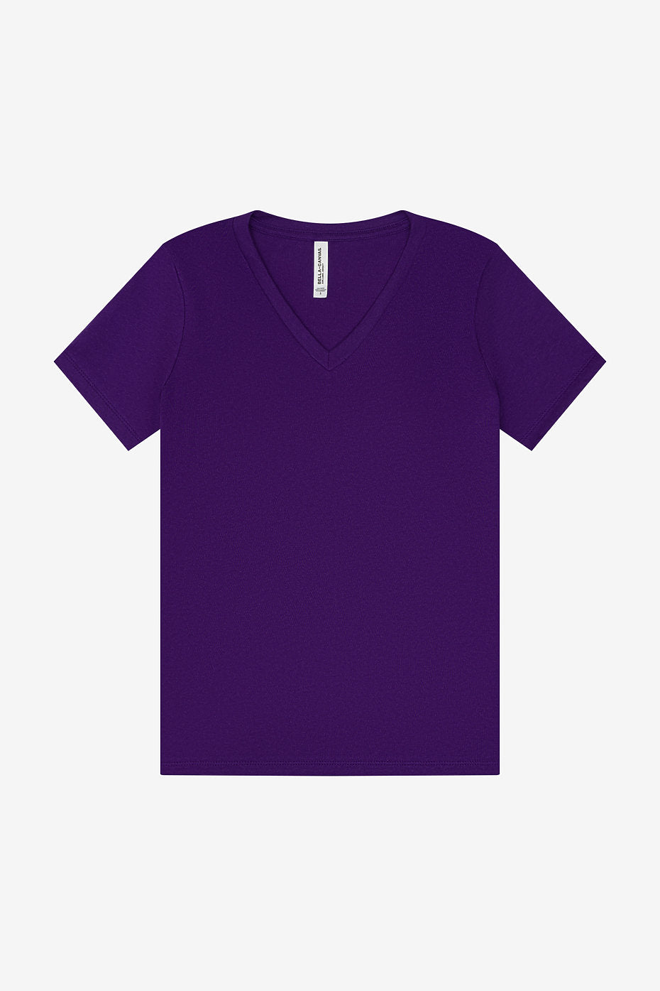 Women's Relaxed Jersey Short Sleeve V-Neck Tee Bella+Canvas 6405