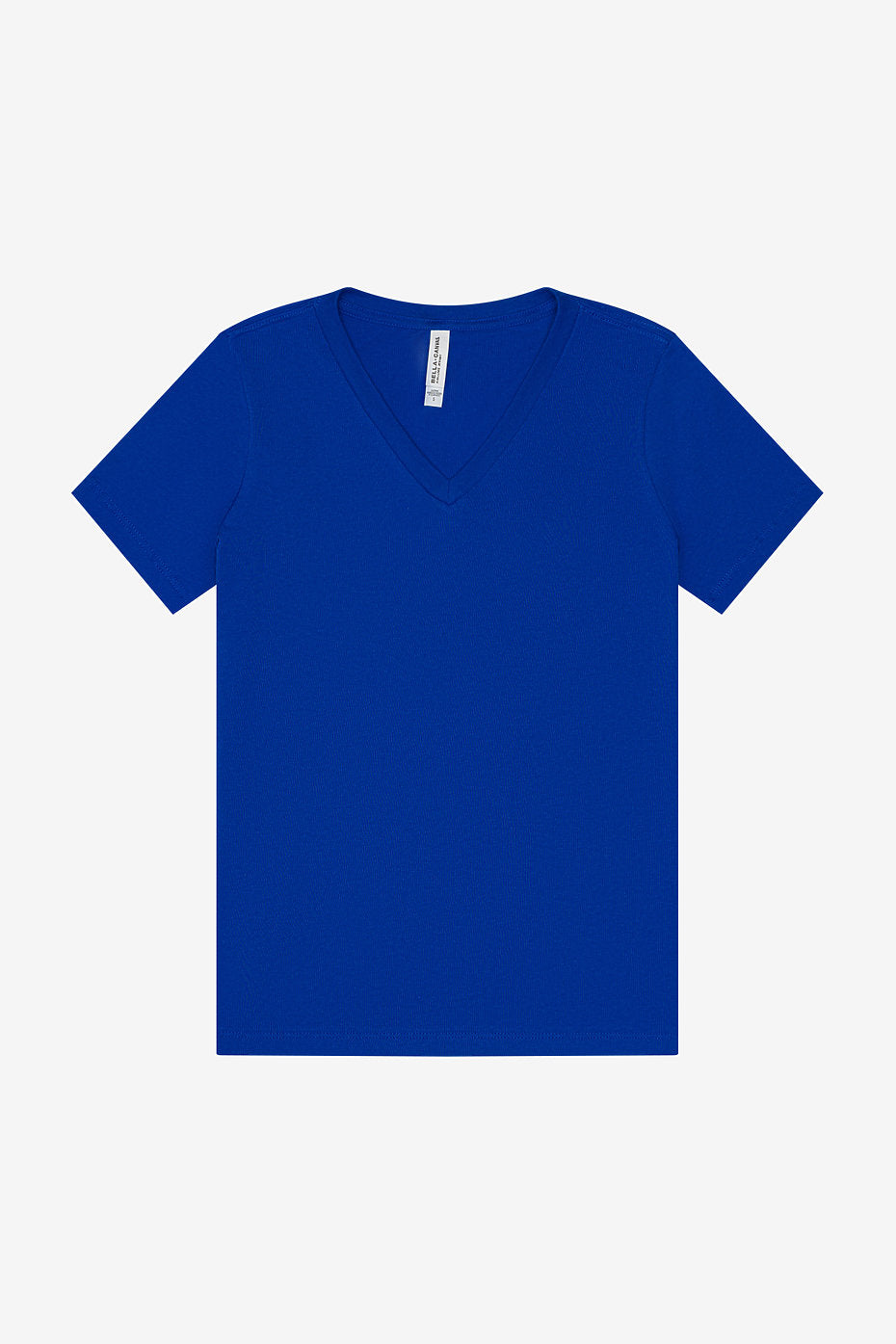 Women's Relaxed Jersey Short Sleeve V-Neck Tee Bella+Canvas 6405