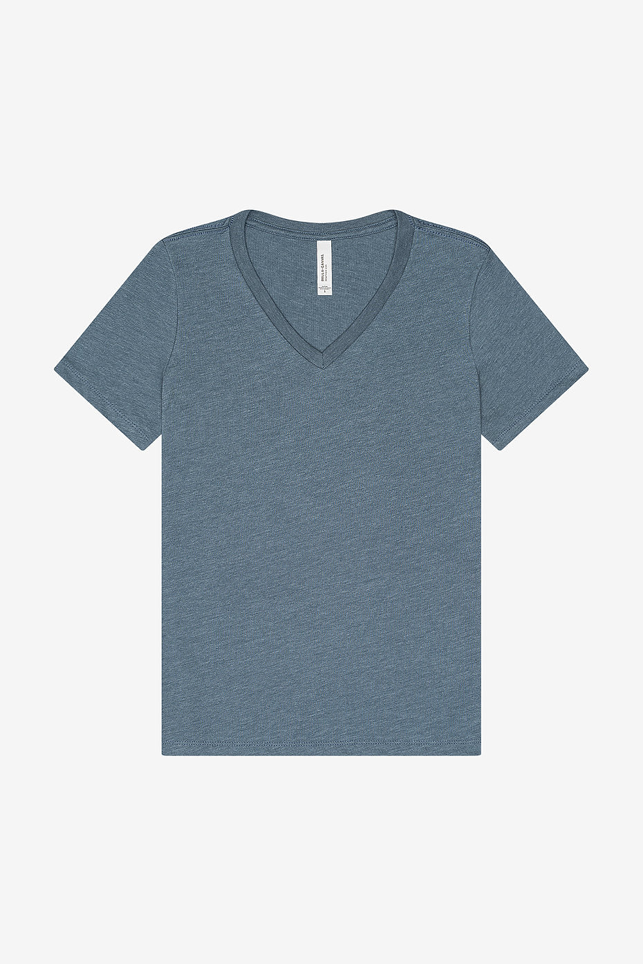 Unisex Relaxed Heather CVC Short Sleeve V-Neck Tee Bella+Canvas 6405 CVC