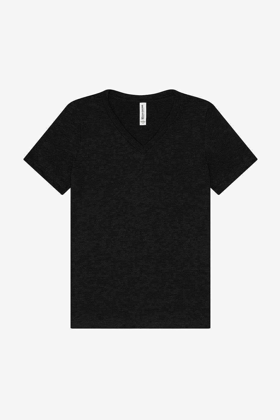 Women's Relaxed Triblend Short Sleeve V-Neck Tee Bella+Canvas 6415