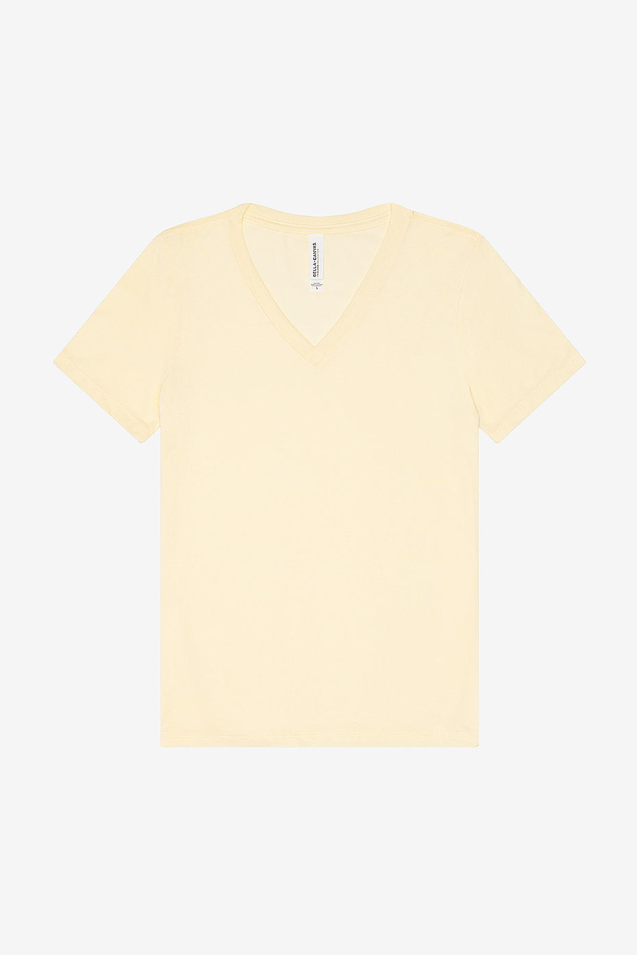 Women's Relaxed Triblend Short Sleeve V-Neck Tee Bella+Canvas 6415