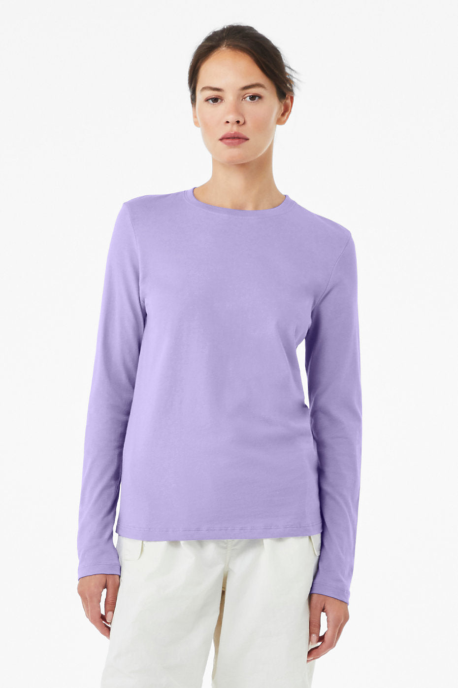 Women's Jersey Long Sleeve Tee  Bella+Canvas  6500