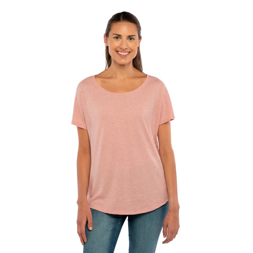6760 Women's Tri-Blend Dolman T-Shirt  Next Level