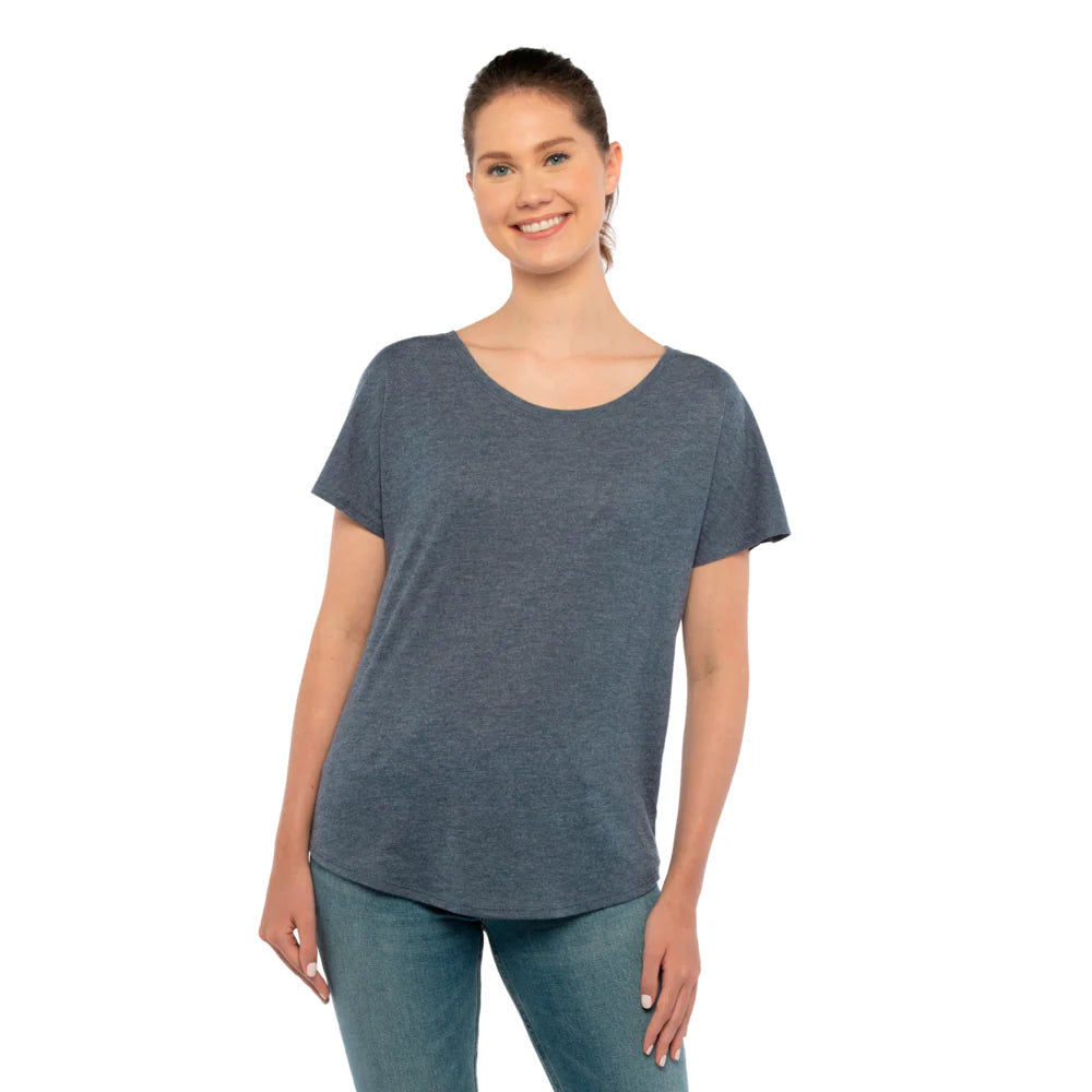 6760 Women's Tri-Blend Dolman T-Shirt  Next Level