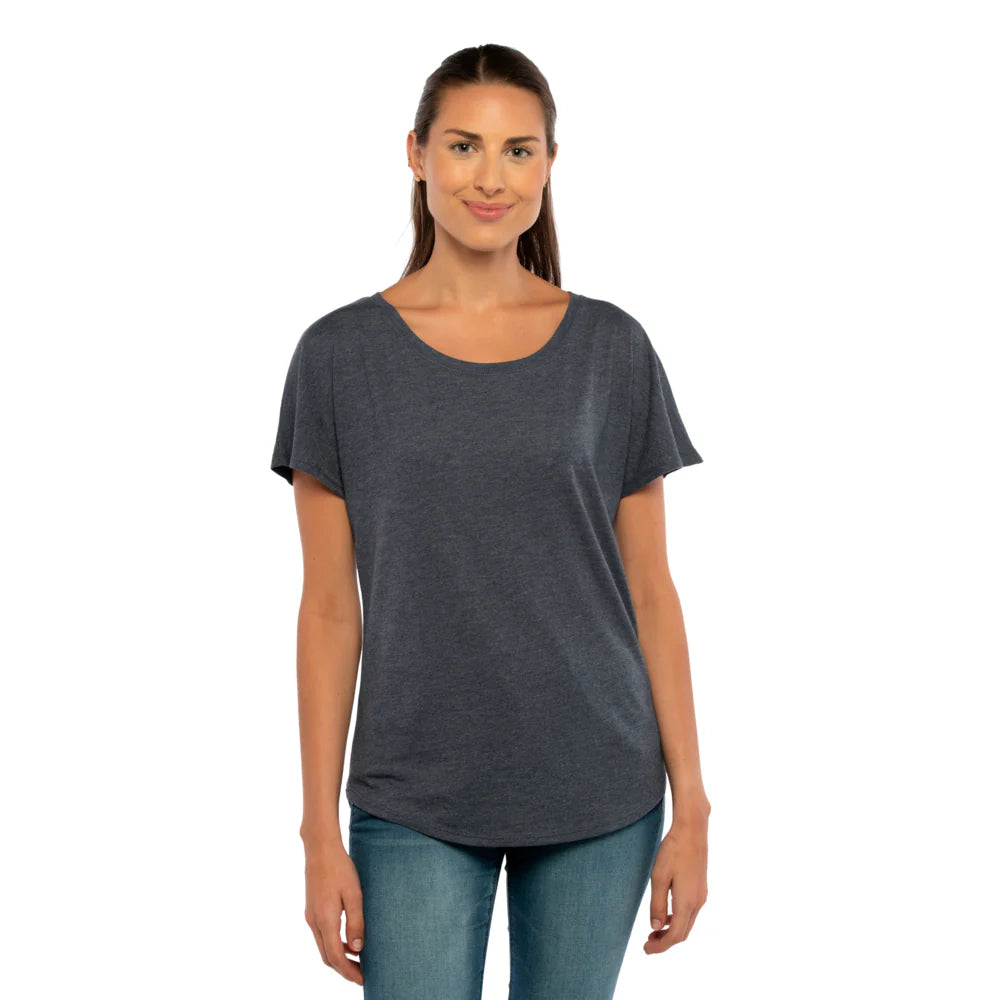 6760 Women's Tri-Blend Dolman T-Shirt  Next Level