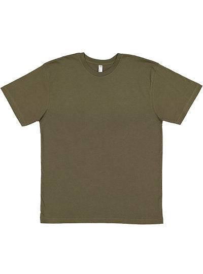 Unisex Fine Jersey Tee  LAT  6901  (CONT'D)  LIGHT BLUE TO PAPAYA