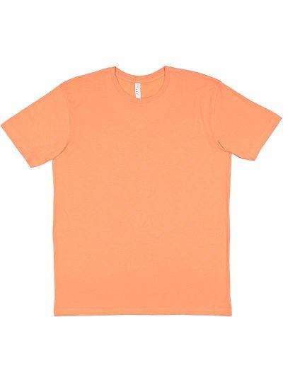 Unisex Fine Jersey Tee  LAT  6901  (CONT'D)  LIGHT BLUE TO PAPAYA