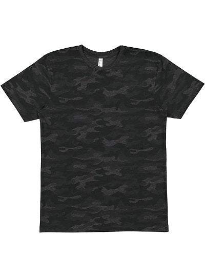 Unisex Fine Jersey Tee  LAT  6901  (CONT'D)  SANGRIA BLACKOUT TO VINTAGE CAMO