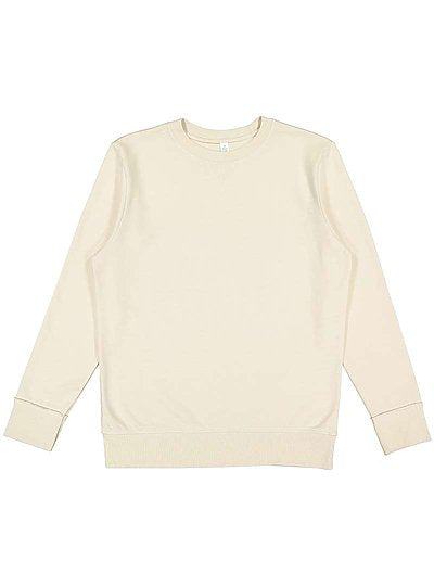 Unisex Crew Neck Pullover Vintage Wash Fleece Sweatshirt  LAT  6935