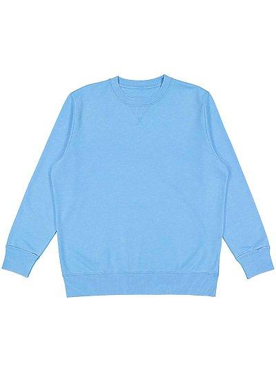 Unisex Crew Neck Pullover Vintage Wash Fleece Sweatshirt  LAT  6935