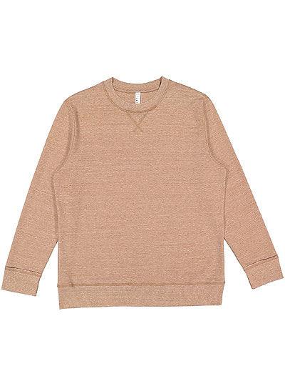 Unisex Crew Neck Pullover Vintage Wash Fleece Sweatshirt  LAT  6935