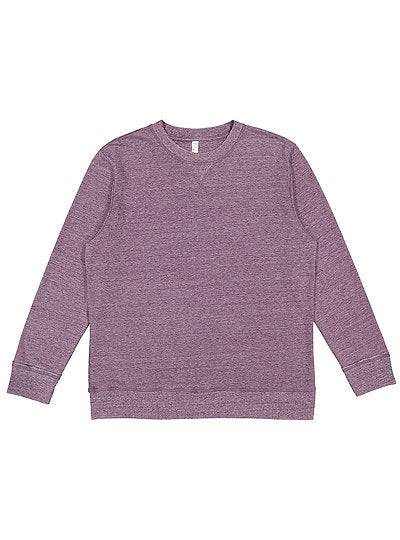 Unisex Crew Neck Pullover Vintage Wash Fleece Sweatshirt  LAT  6935