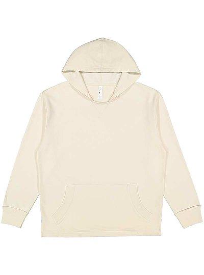 Unisex Hooded Pullover Vintage Wash Fleece Hoodie  LAT 6936