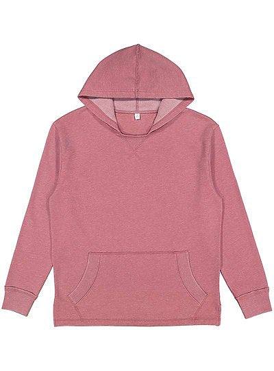 Unisex Hooded Pullover Vintage Wash Fleece Hoodie  LAT 6936