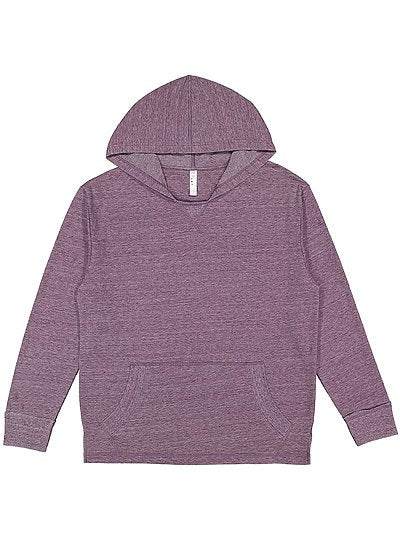 Unisex Hooded Pullover Vintage Wash Fleece Hoodie  LAT 6936