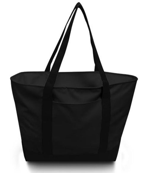 Liberty Bags Bay View Giant Zipper Beach Tote - 7006 - Stylish and Versatile Tote for the Holiday Season!