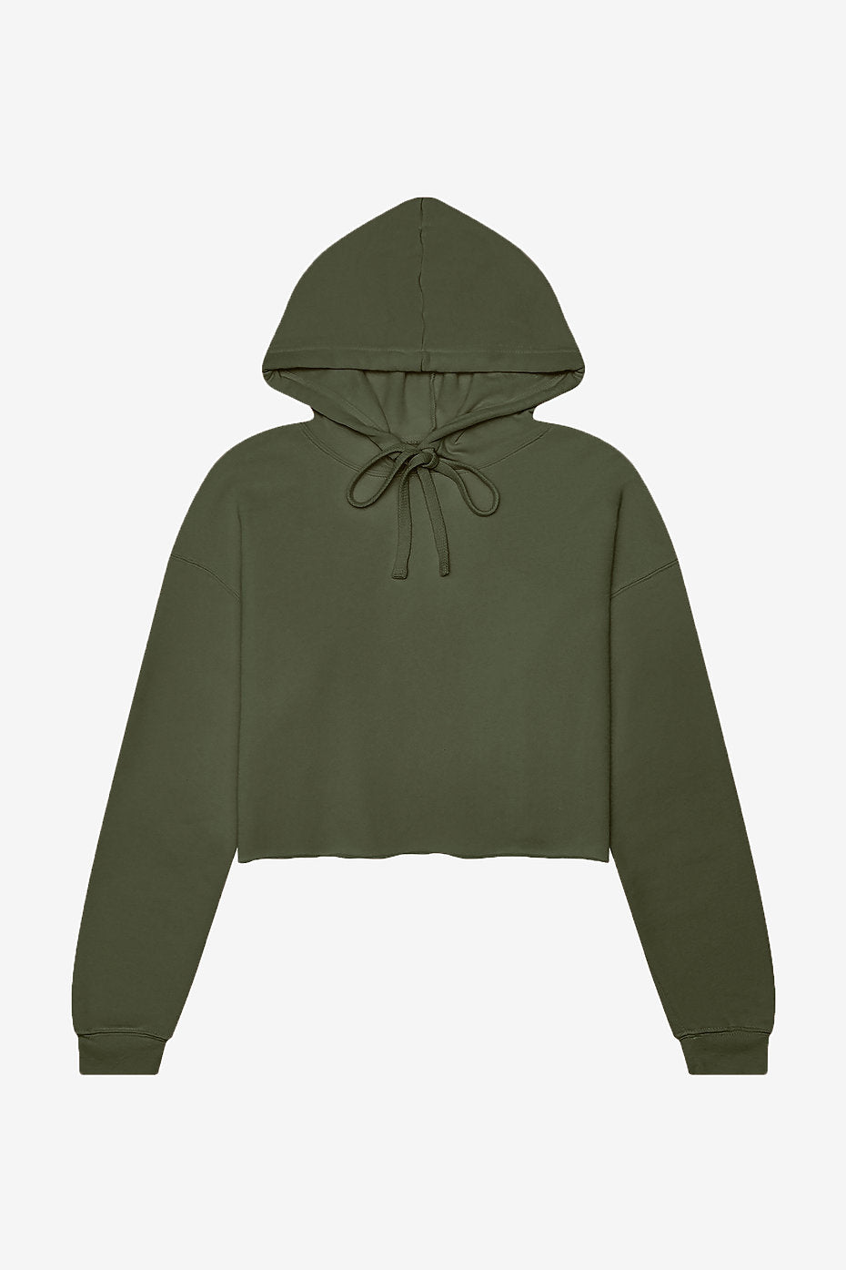 Women's Cropped Fleece Hoodie Bella+Canvas  7502