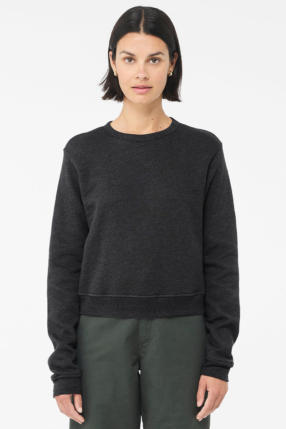 Women's Classic Cropped Crewneck Sweatshirt Bella+Canvas  7511