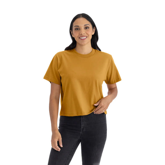 7610 Women's Heavyweight High Waist Boxy T-Shirt  Next Level