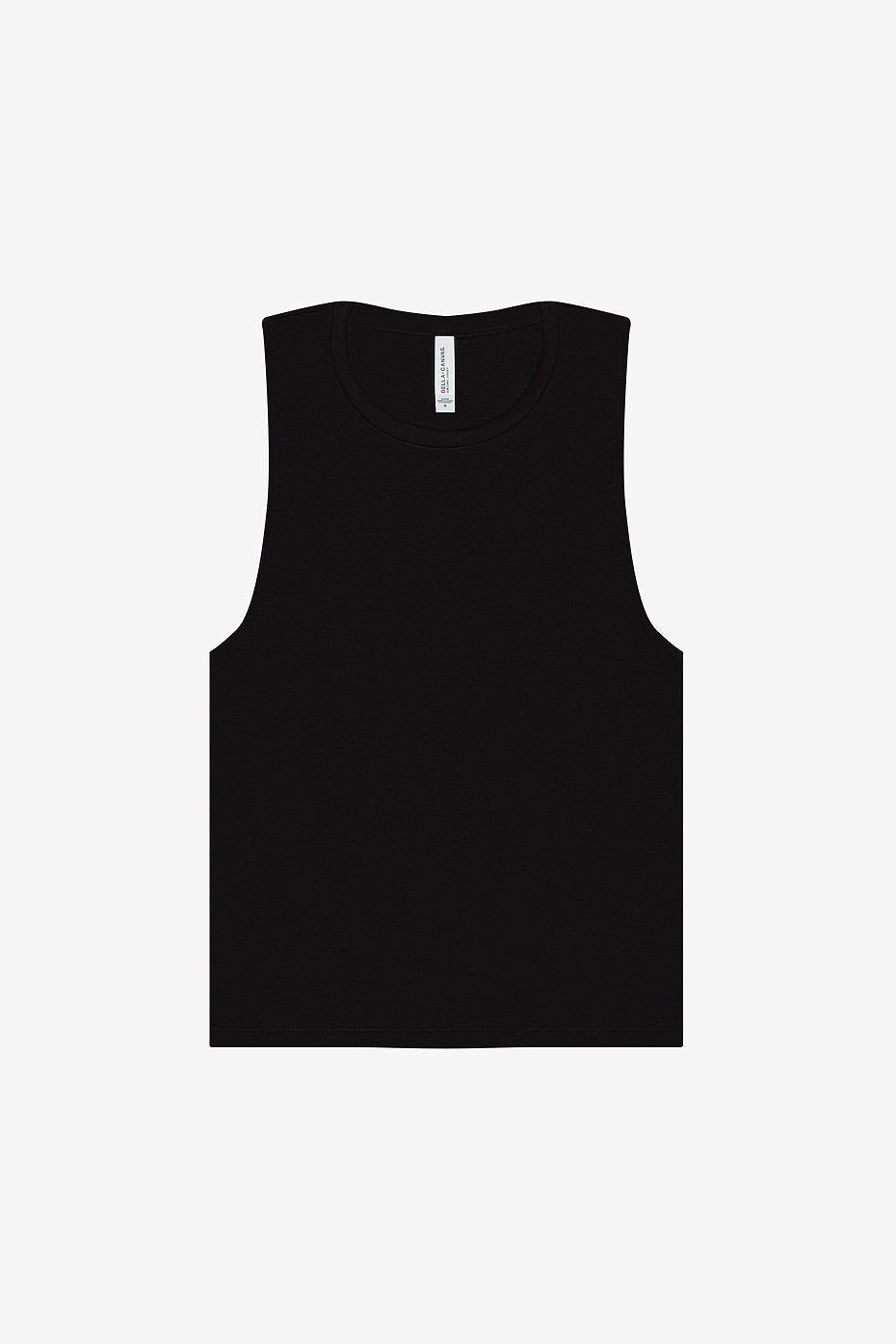 Womens Flowy Scoop Muscle Tank Bella+Canvas 8803 XL & 2XL