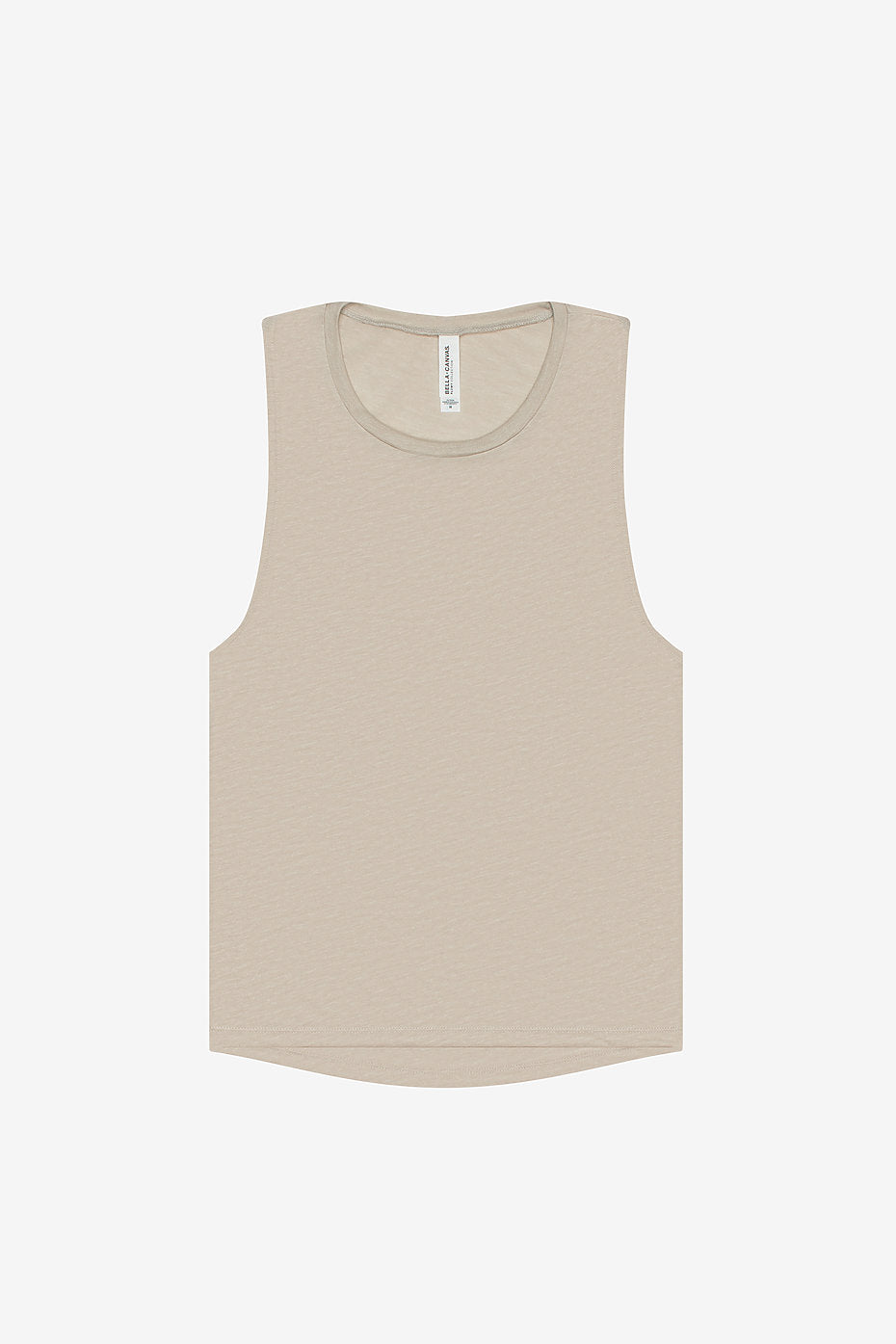 Womens Flowy Scoop Muscle Tank Bella+Canvas 8803 XL & 2XL