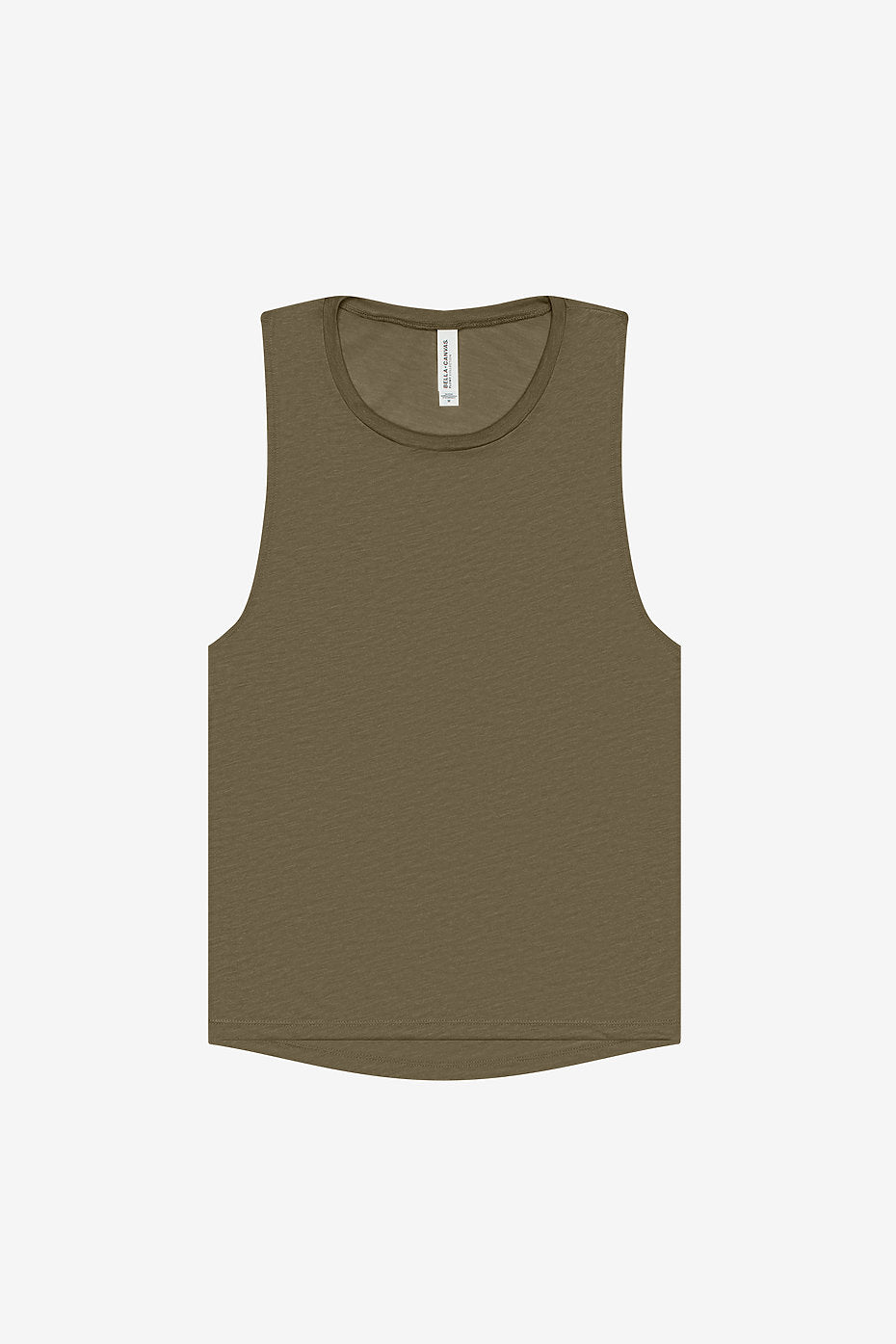 Womens Flowy Scoop Muscle Tank Bella+Canvas 8803 XL & 2XL