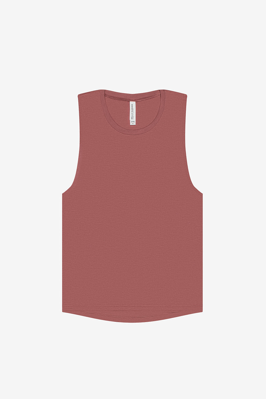 Womens Flowy Scoop Muscle Tank Bella+Canvas 8803 XL & 2XL