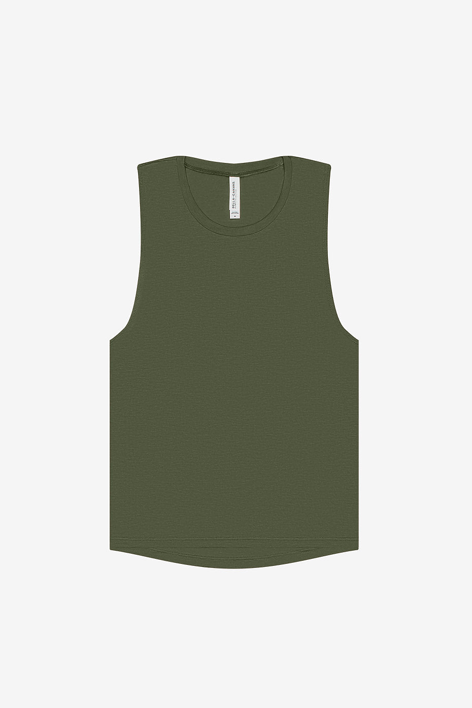 Womens Flowy Scoop Muscle Tank Bella+Canvas 8803 XL & 2XL