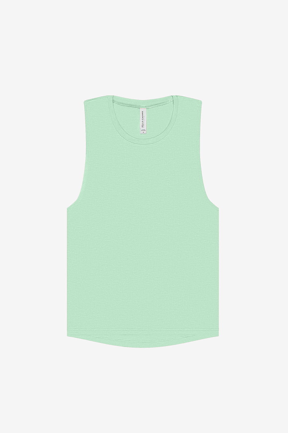 Womens Flowy Scoop Muscle Tank Bella+Canvas 8803 XL & 2XL