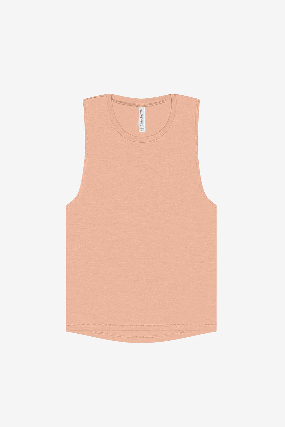 Womens Flowy Scoop Muscle Tank Bella+Canvas 8803 XL & 2XL