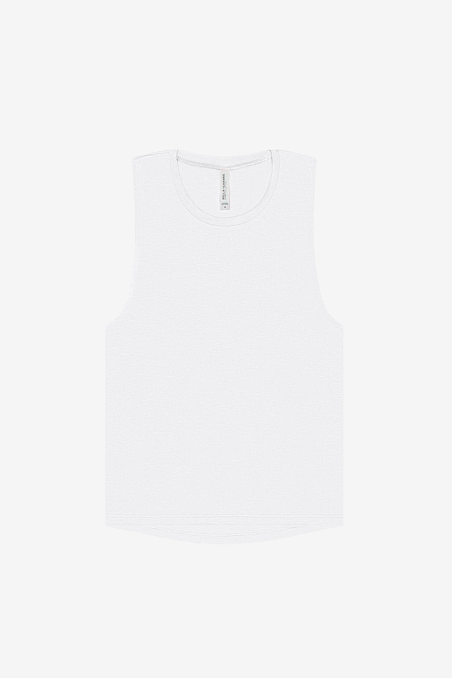 Womens Flowy Scoop Muscle Tank Bella+Canvas 8803 XL & 2XL