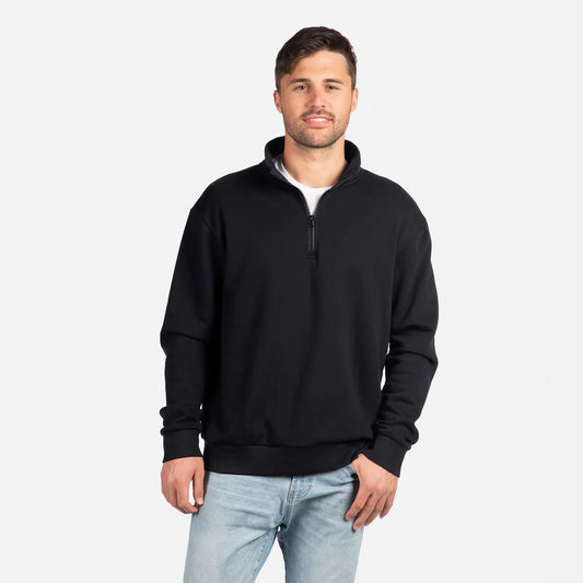 9643 Fleece Quarter Zip  Next Level