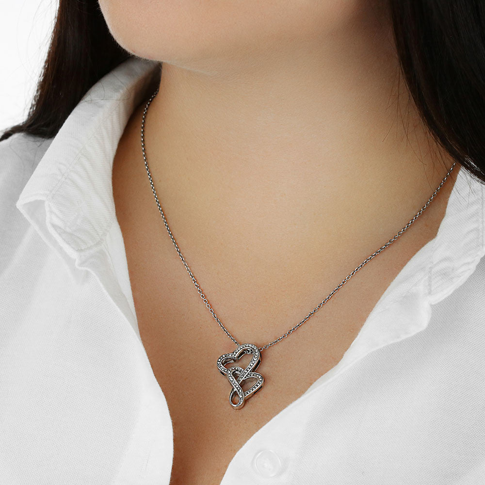 Heart to Heart Necklace - Make her Shine with Delight!