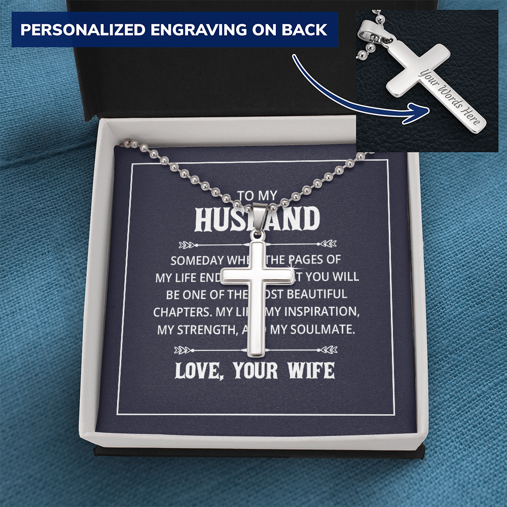 Personalized Cross Necklace