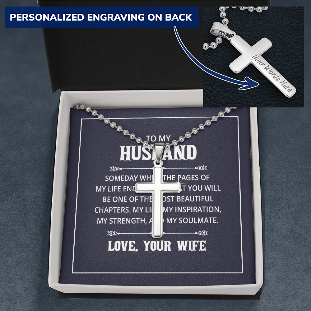 Personalized Cross Necklace