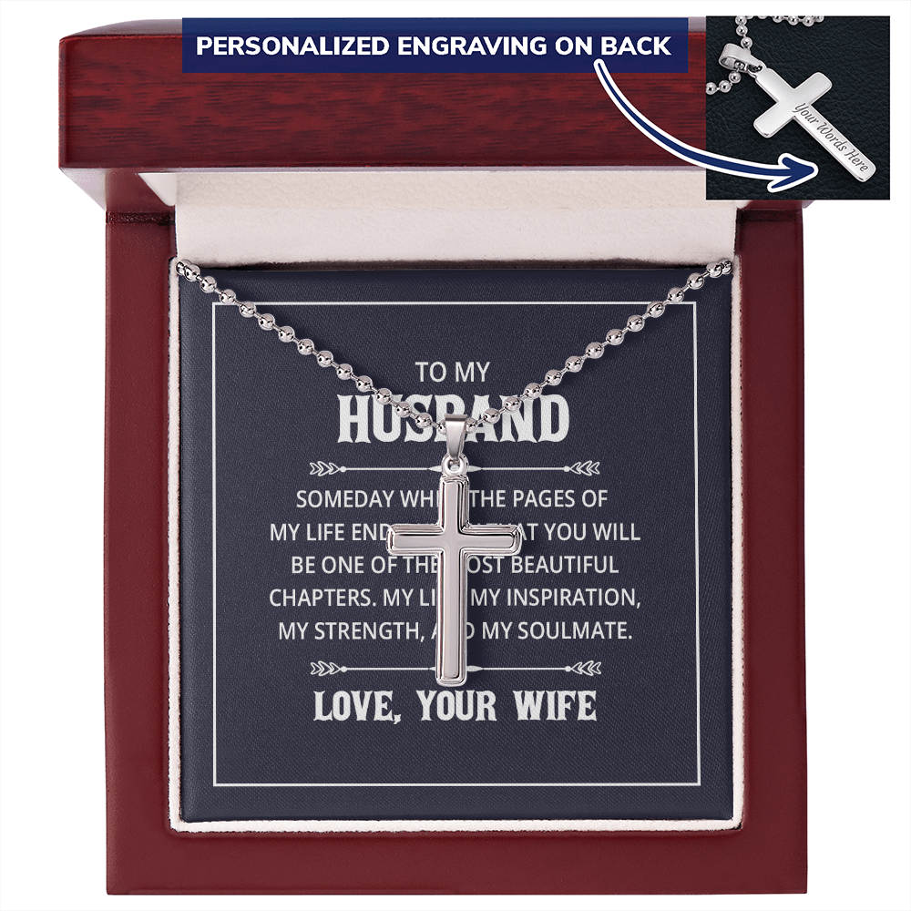 Personalized Cross Necklace