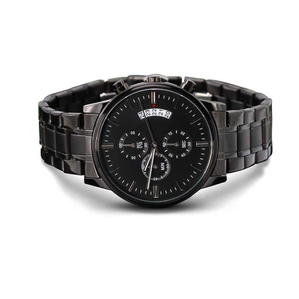 Chronograph Watch Perfect Gift for that Man in your Life - Engravable